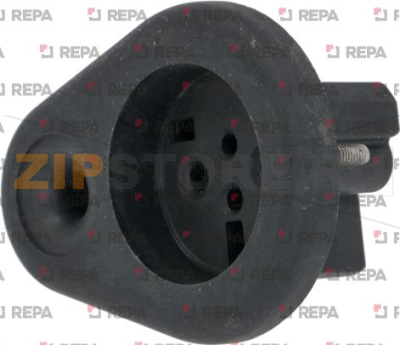 PLUG SUPPORT BLACK 