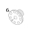 Ribbon motor gear A Toshiba TEC B-852-TS22-QP-R
