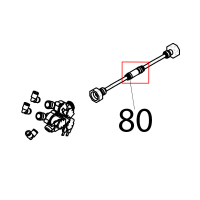 Unidirectional connector, Ø: 8 Piron P920RXS