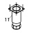Pata regulable Fagor ECO-160