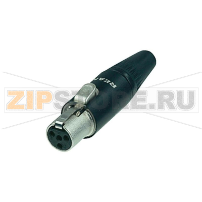 Разъем уменьшенный, XLR Rean AV RT4FC-B 