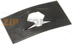 ПЛАСТИНА КРЕПЛЕНИЯ ШТИФТА 18X10 ММ 