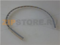 PROFILO PVC GUARNIZIONE INFERIORE 640 mm