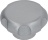 KNOB SILVER RGV ø 60 mm PITCH M8