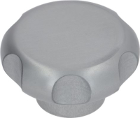 KNOB SILVER RGV ø 60 mm PITCH M8