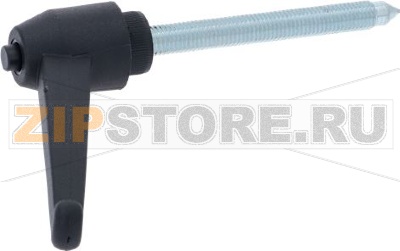 РУЧКА ЧЕРНАЯ СО ШТИФТОМ M12X110 MM 