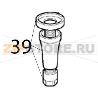 Kit feet, leveling sleeve Scotsman AC 86 Kit feet, leveling sleeve Scotsman AC 86Запчасть на деталировке под номером: 39