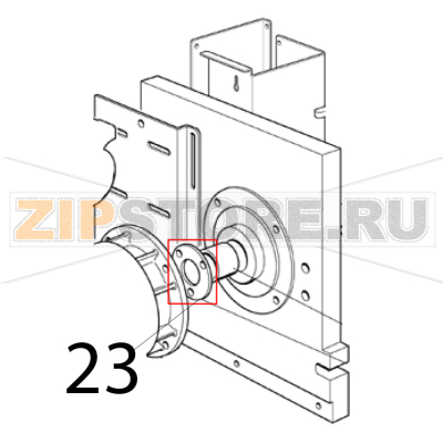 Flange Scotsman MAR 78 SPLIT Flange Scotsman MAR 78 SPLITЗапчасть на деталировке под номером: 23