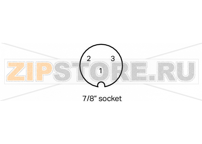 Pluggable connector, 7/8 inch; 7/8 inch; 3-pole; Socket, straight Wago 787-6716/9300-000 ?Features:7/8“ screw connection: Industry-proven connection technology for a large selection of different conductorsHigh protection class for safe field applicationsVibration- and shock-resistant via integrated locking mechanismPUR coating...