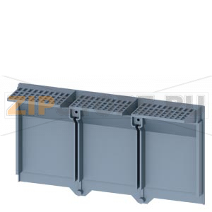 REAR INSULATING PLATE EXTENDED 3 POLE  1 PCS. ACCESSORY FOR: 3VA5/6 400/600 Siemens 3VA9471-0WJ30 