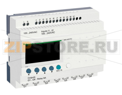 Реле компактное 240 В, 20 вх/вых Schneider Electric SR2A201FU 