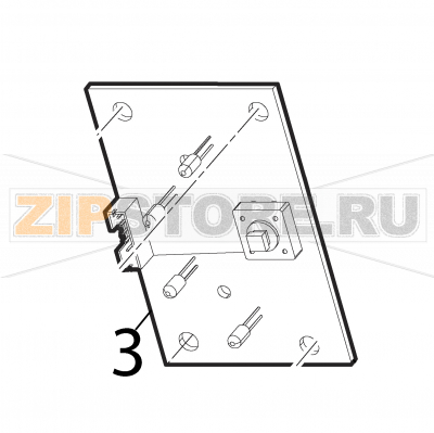 Console board Intermec PD41 Console board Intermec PD41Запчасть на деталировке под номером: 3Название запчасти на английском языке: Console board Intermec PD41.