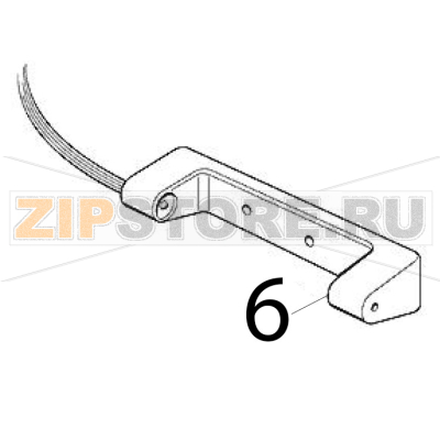 Ass. contr. livello ghiaccio Scotsman MF 46 AS Ass. contr. livello ghiaccio Scotsman MF 46 ASЗапчасть на деталировке под номером: 6