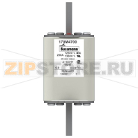 Предохранитель, 200 A, AC 1250 В, 100 кА, size 1, 53x63x135 мм, aR, IEC Eaton FUSE 200A 1250V 1
