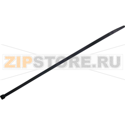 Стяжки кабельные 300 мм, черные, 100 шт TRU Components 1578062 