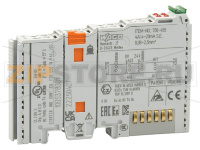 4 аналоговых входа; 4 – 20 мА; Несимметричный; светло-серые Wago 750-455