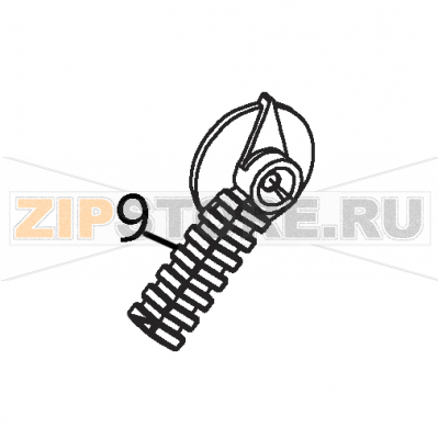 Cam handle Intermec PX4i Cam handle Intermec PX4iЗапчасть на деталировке под номером: 9Название запчасти на английском языке: Cam handle Intermec PX4i.