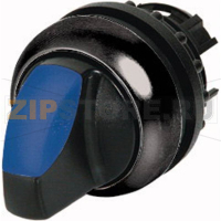 Головка переключателя, пластик, черная: 1 шт Eaton M22S-WLK3-B