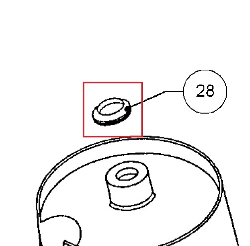 Сальник Vema SP 2072 Сальник Vema SP 2072Запчасть на деталировке под номером: 28Название запчасти Vema на английском языке: Seal ring for top container Vema SP 2072