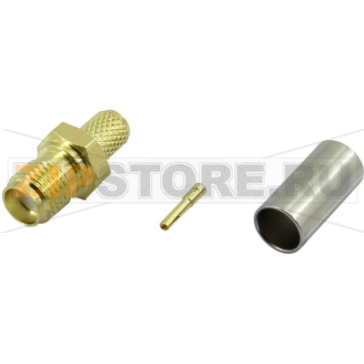 Разъем SMA, 50 Ом, 1 шт TRU Components 1372243 
