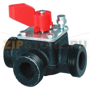 VBG31.40 - 3-ходовые поворотные клапаны, внешняя резьба, PN10, DN40, kvs 25 Siemens VBG31.40 