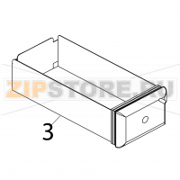 Money box - flat face XL 8" Fagor LA-18 TP2 E