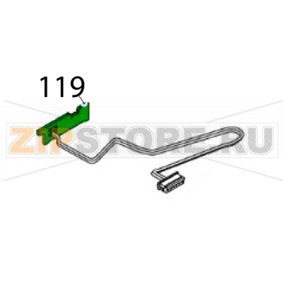 Top-TR (cut) PCB rev1.1 set Sato CT412LX DT Top-TR (cut) PCB rev1.1 set Sato CT412LX DTЗапчасть на деталировке под номером: 119Название запчасти на английском языке: Top-TR (cut) PCB rev1.1 set Sato CT412LX DT.