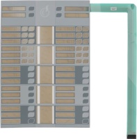 СЕРЕБРИСТАЯ КНОПОЧНАЯ ПАНЕЛЬ