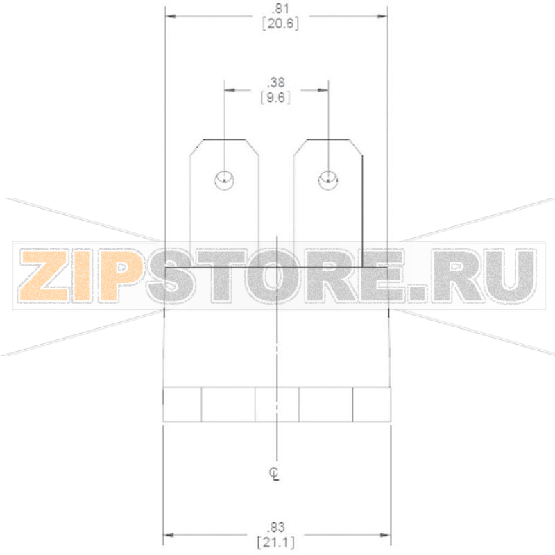 Реле твердотельное 10 А, 100 В/DC, 1 шт Crydom EL100D10-24 