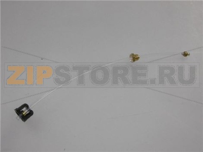 TUBO PTFE ø 2x4x220 mm CON RACCORDI 