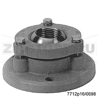 Шаровая головка, для QRA, внутреннее резьбовое соединение 1 ", ход 13; Siemens AGG07