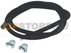 TUBO GOMMA SILICONE CON GUAINA ø 5x10 mm 