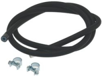 TUBO GOMMA SILICONE CON GUAINA ø 5x10 mm