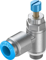 Дроссель с обратным клапаном Festo GRLA-1/8-QS-8-RS-D