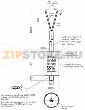Конденсатор пусковой 14 мкФ, 450 В/AC, 5 %, 35x68 мм Hydra MKP_285_MSB 14uF 