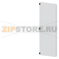 SIVACON, door half, left, IP55, H: 2000 mm, W: 600 mm, RAL 7035, Protection class 1 Siemens 8MF1060-2UT25-0BA2