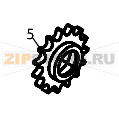 Chain turnbuckle pinion (Z=13) Fagor FI-2700I Chain turnbuckle pinion (Z=13) Fagor FI-2700IЗапчасть на деталировке под номером: 5Название запчасти Fagor на английском языке: Chain turnbuckle pinion (Z=13) FI-2700I.