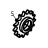 Chain turnbuckle pinion (Z=13) Fagor FI-2700I