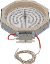 RADIANT HEATING ELEMENT OCTAGON.ø 165 mm 