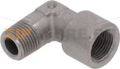 L-ОБРАЗНЫЙ ФИТИНГ Ø 1/8"M-1/8"F НИКЕЛЬ 
