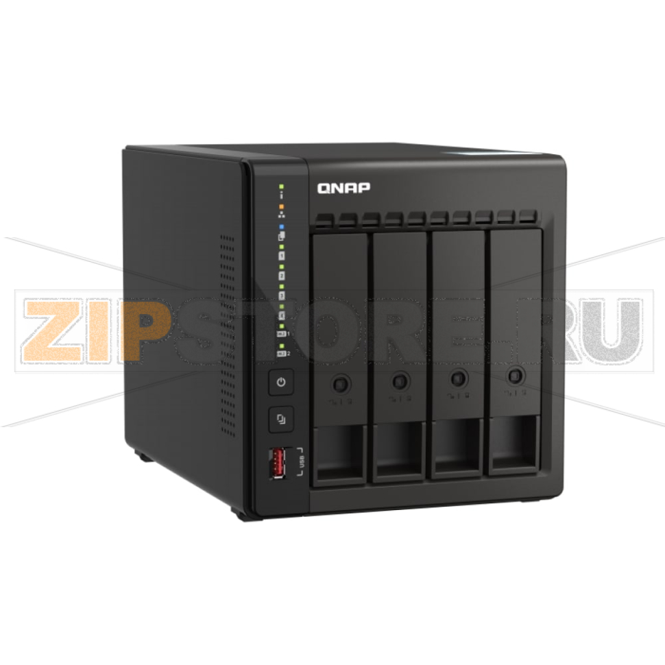 Накопитель сетевой QNAP TS-453E 