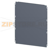 SIVACON, mounting plate, Quick assembly with screws, H: 1000 mm, W: 800 mm, zinc-plated Siemens 8MF1080-2AA02-0