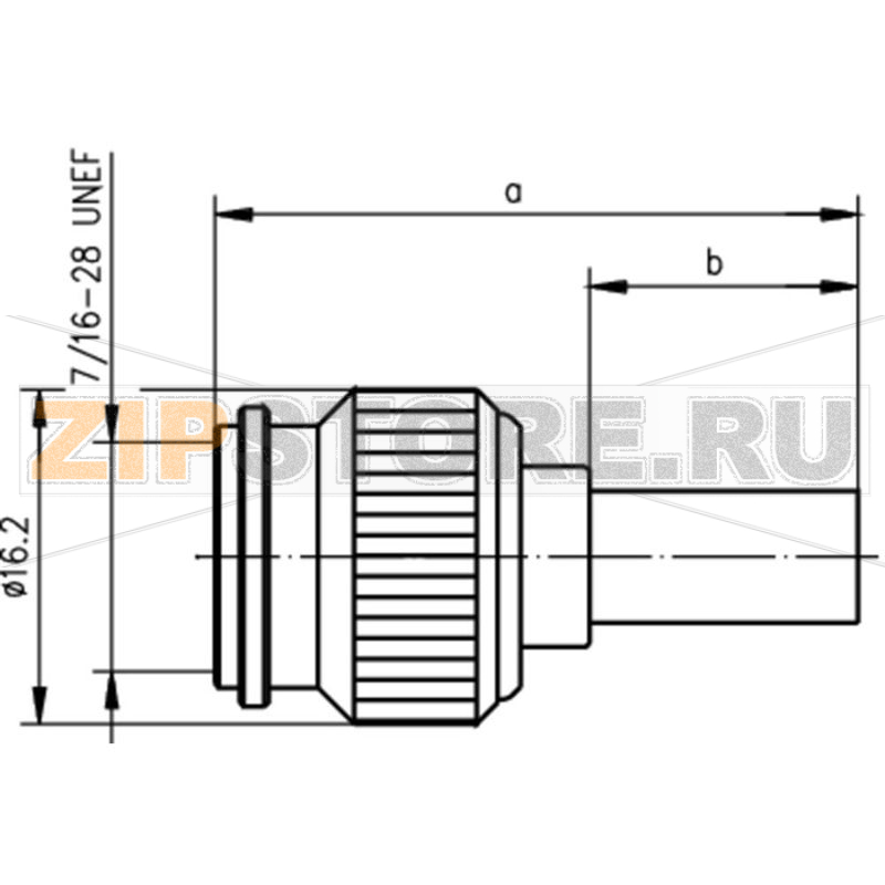 Разъем TNC, 50 Ом, 1 шт Telegärtner J01010A0000 