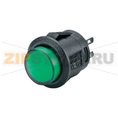 Переключатель клавишный 250 В/AC, 1.5 А, 1 x выкл/вкл, 1 шт SCI R13-523BL-05RT 