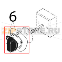 Ручка выключателя Angelo Po 0G1BR3E
