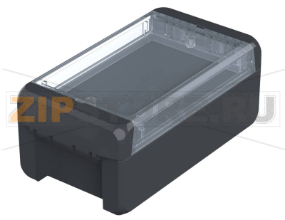 Корпус, 151x80x60 мм, поликарбонат UL 94 V0, прозрачная крышка Bopla B 140806 PC-V0-G 7024 