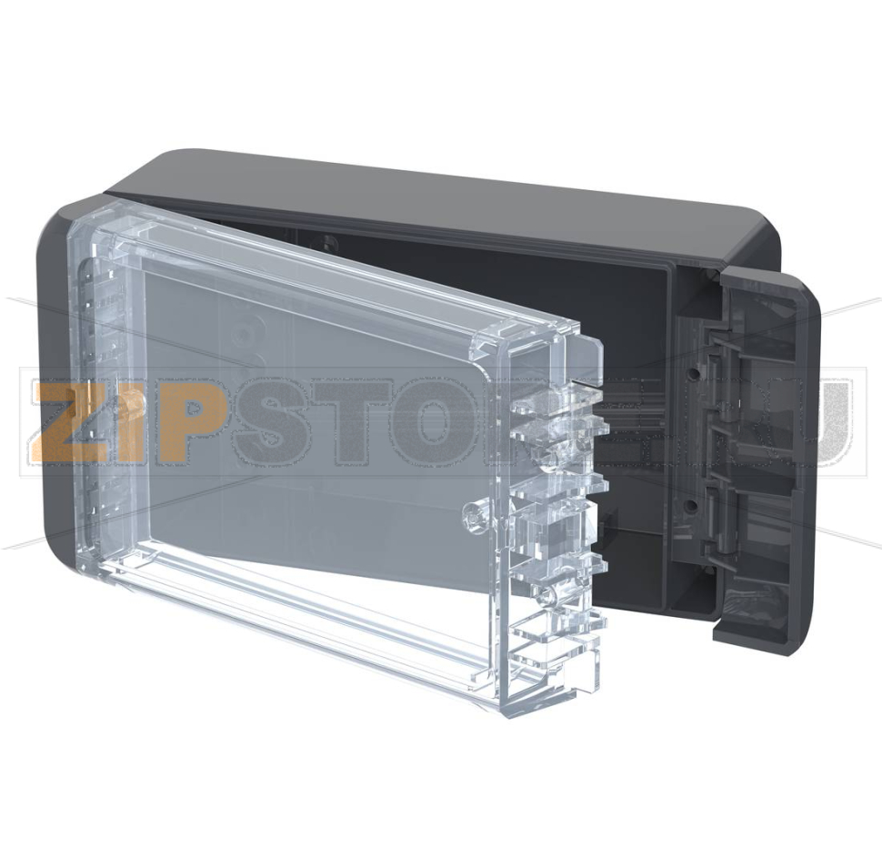 Корпус, 151x80x60 мм, поликарбонат UL 94 V0, прозрачная крышка Bopla B 140806 PC-V0-G 7024 