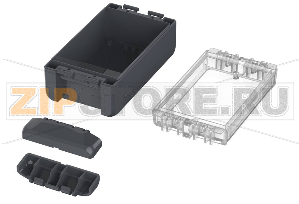 Корпус, 151x80x60 мм, поликарбонат UL 94 V0, прозрачная крышка Bopla B 140806 PC-V0-G 7024 