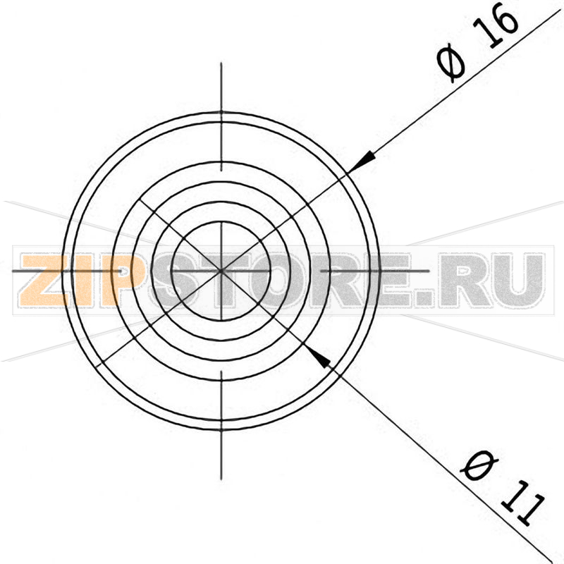 Модуль лазерный, зеленый, 1 МВт Picotronic DD532-1-3(16x60) 