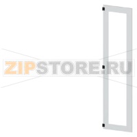 SIVACON, door, left, inspection window, IP55, H: 2200 mm, W: 500 mm, RAL 7035, Protection class 1 Siemens 8MF1250-2UT15-0BE2